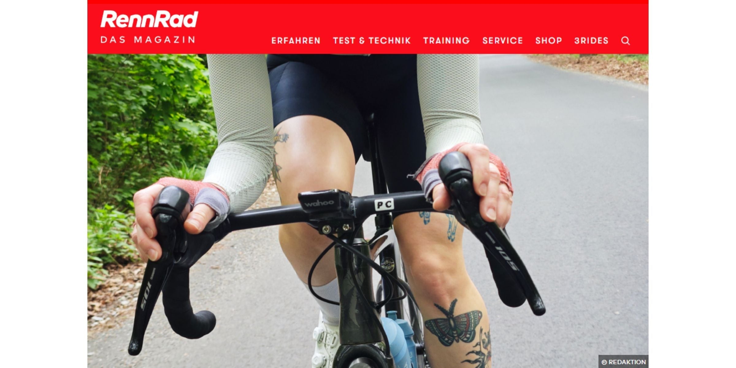 Im Test: Aero Carbon Lenker im RennRad Magazin